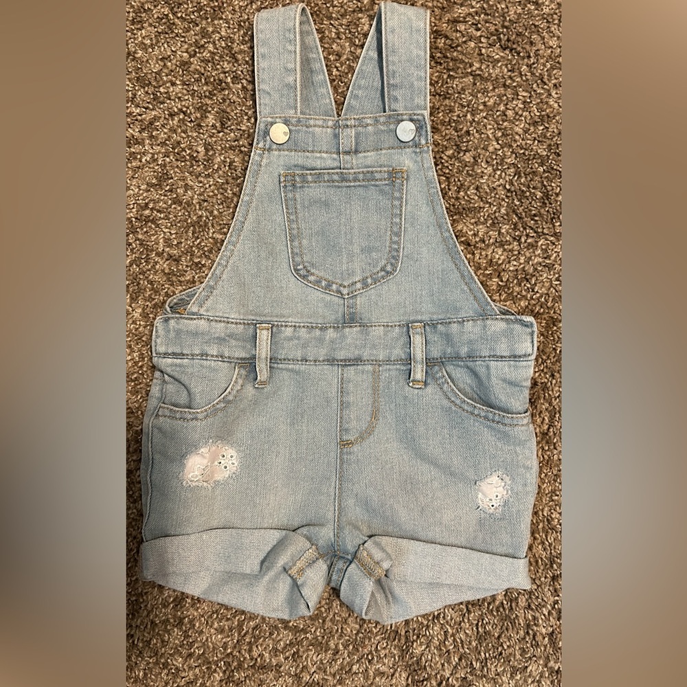 Light Blue Denim Overalls
